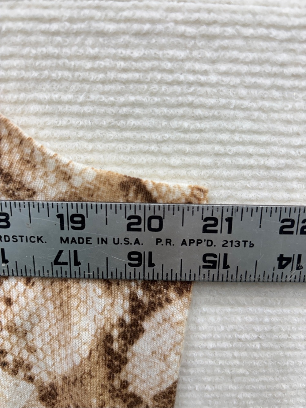 New Lauren Ralph Lauren Tan and Brown Snake-Print Sleeveless Tank 2X - Picture 4 of 6